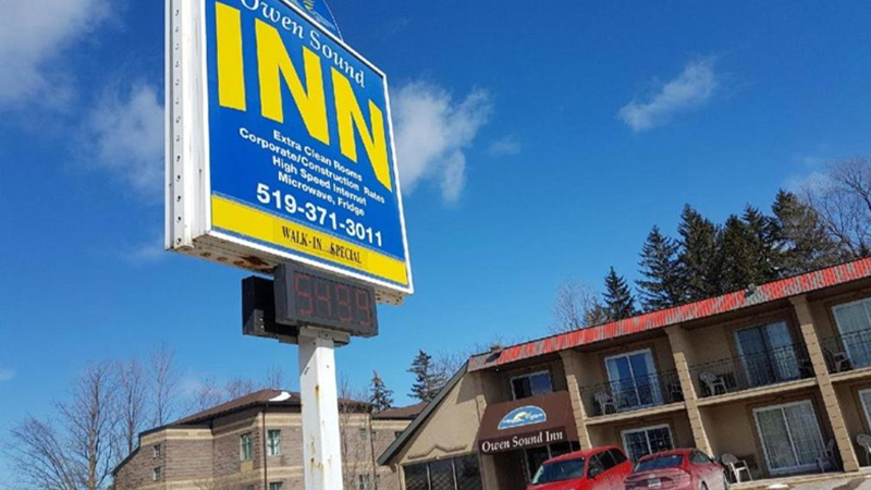 Hotel Accommodations in Owen Sound, ON